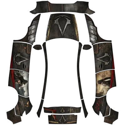 刺客信条（assassin's creed） – 特斯拉 Model Y 涂装