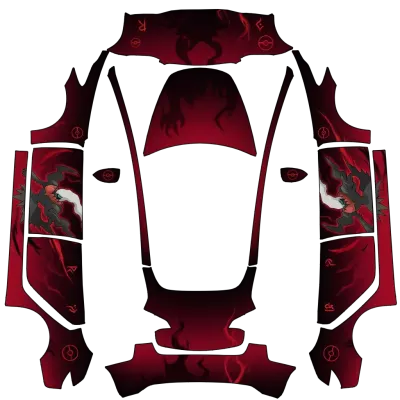다크라이 (Darkrai) – 테슬라 Model 3 랩핑