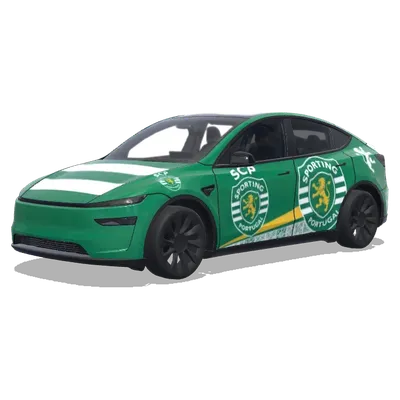 Sporting Clube de Portugal – Tesla Model Y wrap