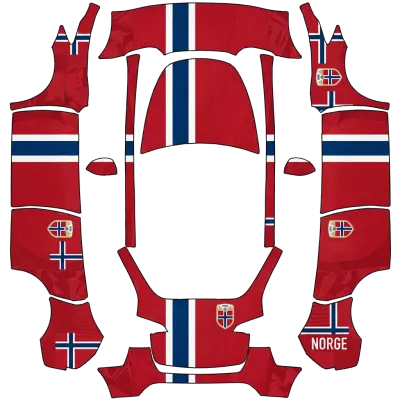 挪威（Norway） – 特斯拉 Model Y 塗裝