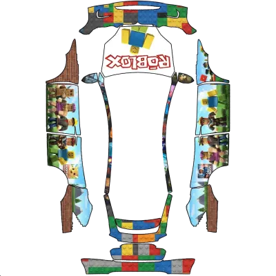 ロブロックス (Roblox) – テスラ Model X ラッピング