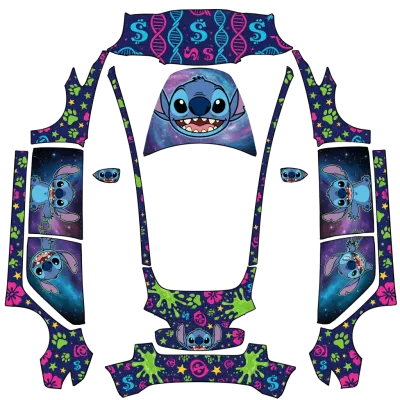 Stitch 1 – Tesla Model 3 Wrap
