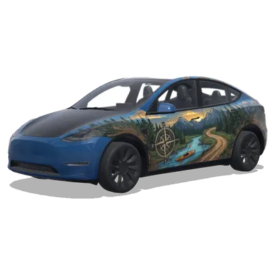 True Escape (True escape) – Tesla Model Y Wrap