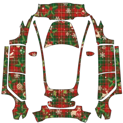 Weihnachten (Christmas) – Tesla Model 3 Wrap