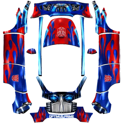 オプティマスプライム (Optimus Prime) – テスラ Model Y ラッピング
