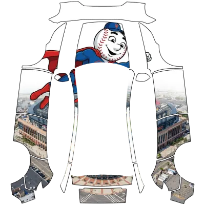 슈퍼 미스터 메트 (Super-Mr-Met) – 테슬라 Model Y 랩핑