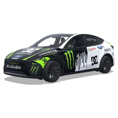 Subaru WRX STi Gymkhana – оклейка Tesla Model Y