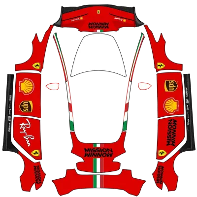 Ferrari F1 – Tesla Model 3 wrap