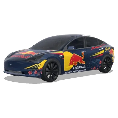 RB21鈴鹿GP仕様 – テスラ Model 3 ラッピング