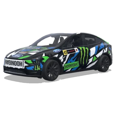 Ken Block (ken block) – оклейка Tesla Model Y