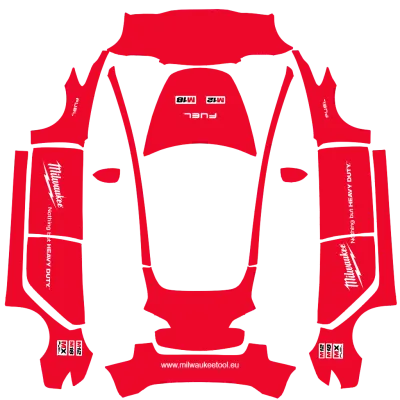 密爾沃基工具歐版（Milwaukee Tool EU） – 特斯拉 Model 3 塗裝