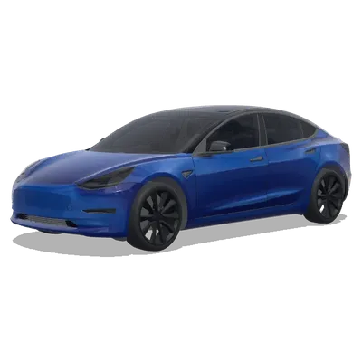 全黑化细节处理 – テスラ Model 3 ラッピング