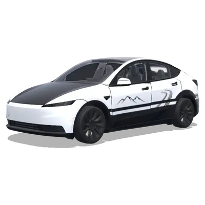 Initial D (initial D) – Tesla Model Y Wrap