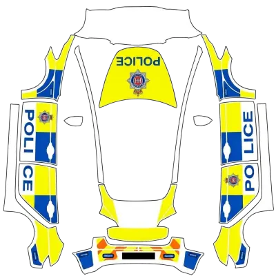 英國警方（uk police） – 特斯拉 Model 3 塗裝