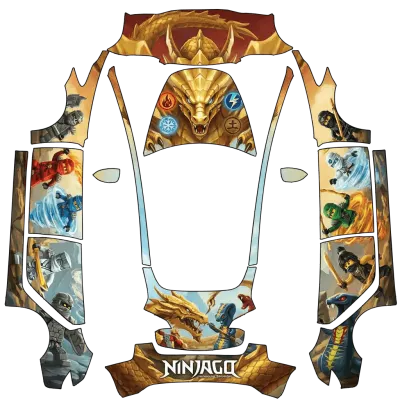 Ninjago – Tesla Model 3 Wrap