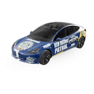 ポポ (Popo) – テスラ Model 3 ラッピング