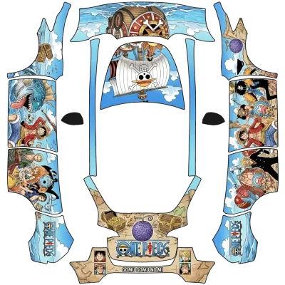 海賊王2（One Piece 2） – 特斯拉 Model Y 塗裝