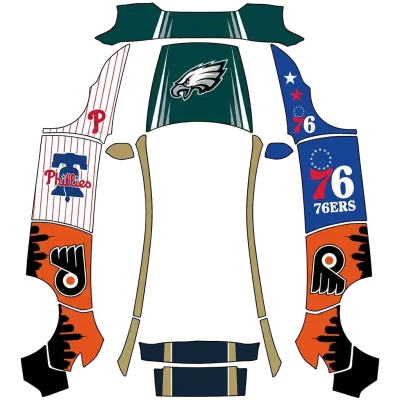 費城運動隊（Philly Sport Teams） – 特斯拉 Model Y 塗裝