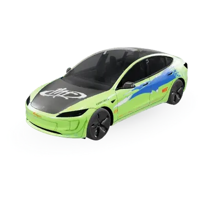 Rápidos y Furiosos (Fast and Furious) – wrap para Tesla Model 3