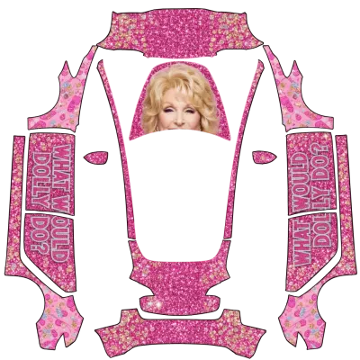Dolly Parton – Tesla Model 3 Wrap