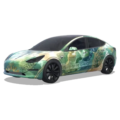 Link and Princess – Tesla Model 3 wrap