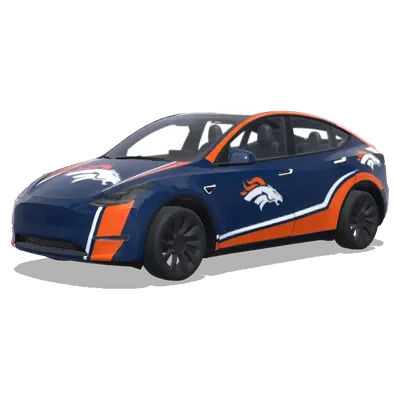 丹佛野马（Denver broncos） – 特斯拉 Model Y 涂装