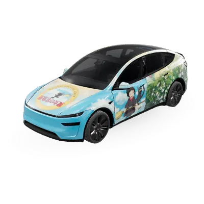 キキ (kiki) – テスラ Model Y L ラッピング