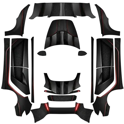 達斯·維達（Darth Vader） – 特斯拉 Model 3 塗裝