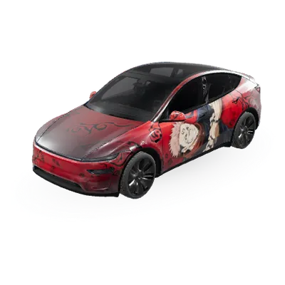 Jujutsu Kaisen (주술회전) – Tesla Model Y Wrap