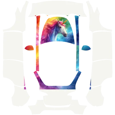 Einhorn (Unicorn) – Tesla Model Y Wrap