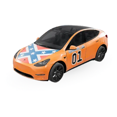 General Lee – covering Tesla Model Y