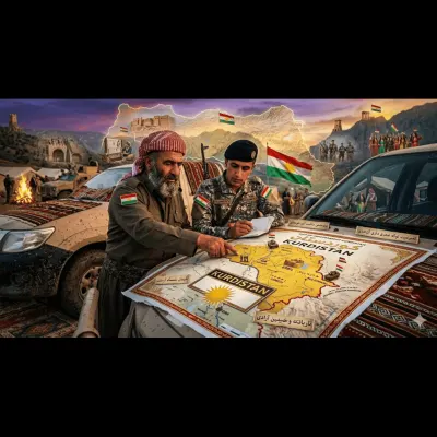 Курдистан (Kurdistan) – оклейка Tesla Model 3