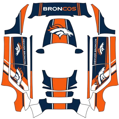 野马队V1（Broncos V1） – 特斯拉 Model 3 涂装