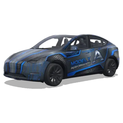 A – Tesla Model Y wrap
