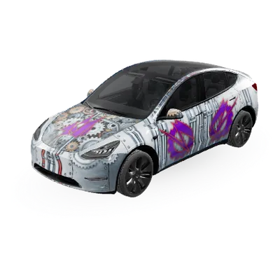 Transformers – Tesla Model Y Wrap