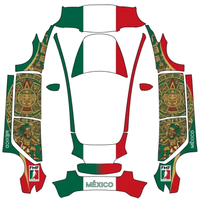 墨西哥國家隊（Mexico National team） – 特斯拉 Model 3 塗裝