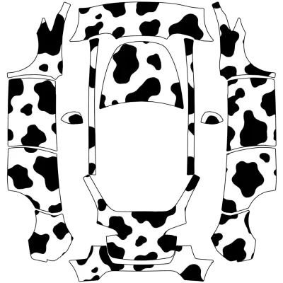 奶牛（Cow） – 特斯拉 Model Y 塗裝