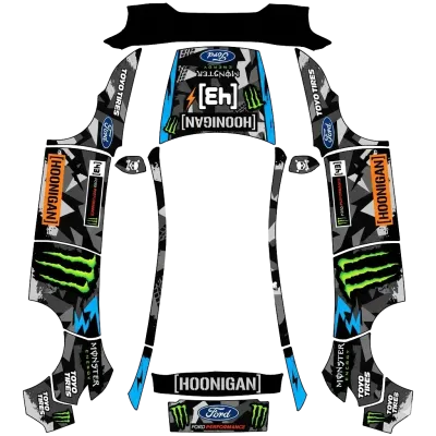 Hoonigan – wrap para Tesla Model Y