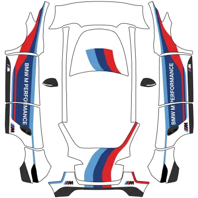 BMW M Safety Car – Tesla Model Y Wrap
