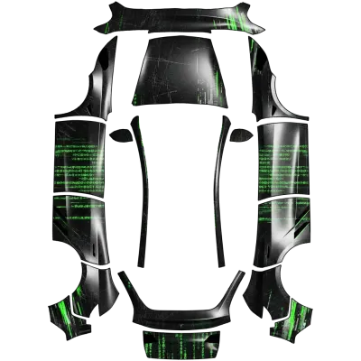 駭客帝國永恆（Matrix Forever） – 特斯拉 Model Y 塗裝