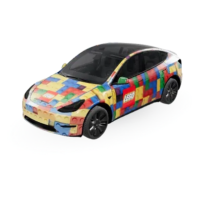 Lego – Tesla Model Y Wrap