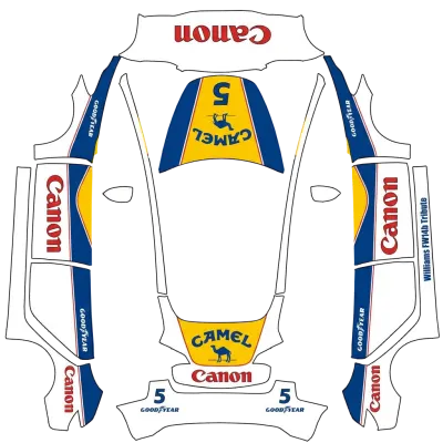 FW14b 트리뷰트 (FW14b Tribute -) – 테슬라 Model 3 랩핑