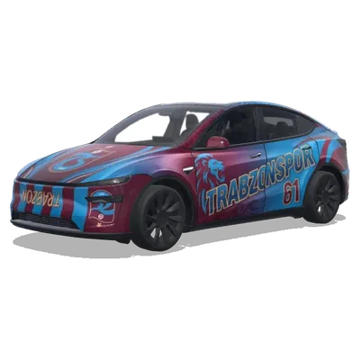 trabzonspor. – Tesla Model Y wrap