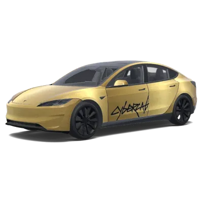 特斯拉Cybercab（tesla cybercab） – 特斯拉 Model 3 塗裝