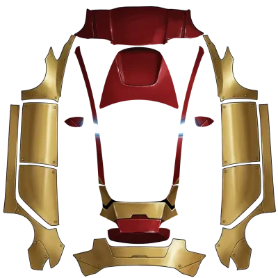 아이언맨 (IronMan) – 테슬라 Model 3 랩핑
