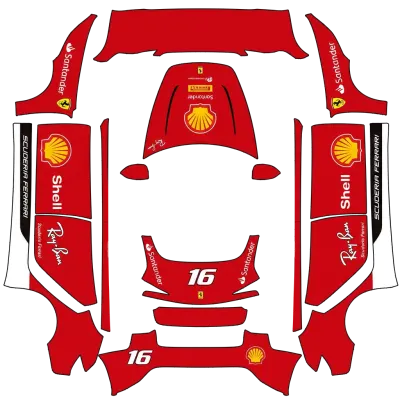 페라리 F1 (Ferrari F1) – 테슬라 Model 3 랩핑