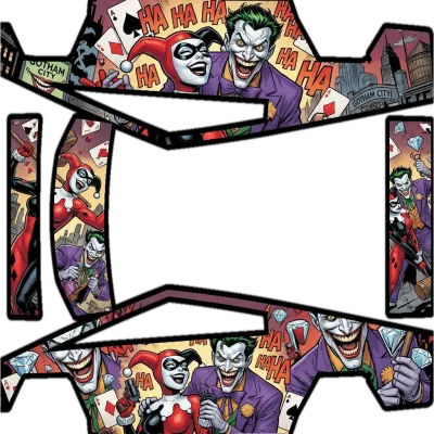 Joker & Harley – Tesla Cybertruck Wrap