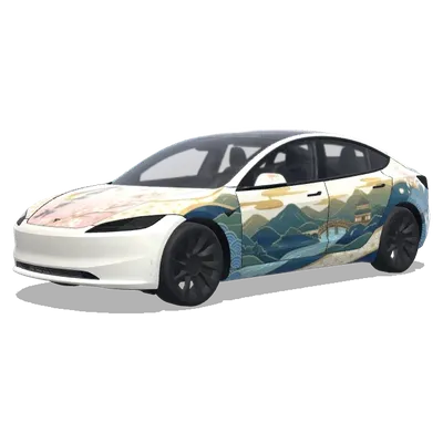 Gifu Salon (岐阜サロン) – Tesla Model 3 Wrap