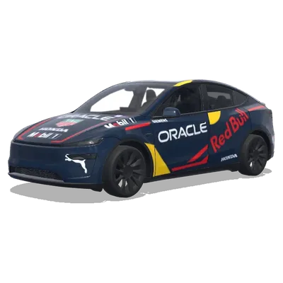 Redbull oracle racing F1 livery – Tesla Model Y wrap