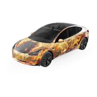 Nouveau Wrap (New wrap) – covering Tesla Model 3
